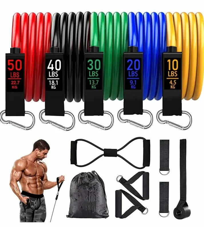 Resistance Band Set for Men & Women